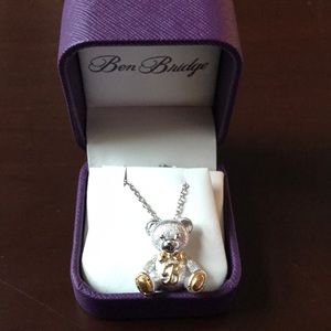 BNIB Ben bridge bear pendant
